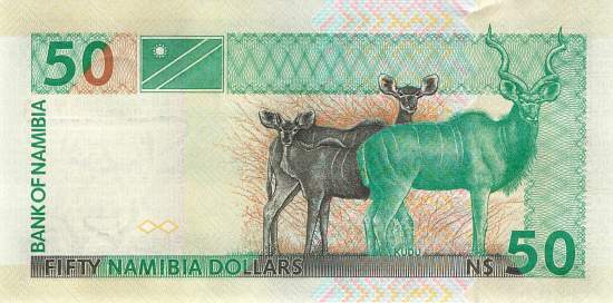 Namibia p8b 50 Dollar